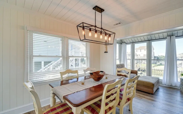 Holden Beach Home on Intracoastal Waterway Canal!