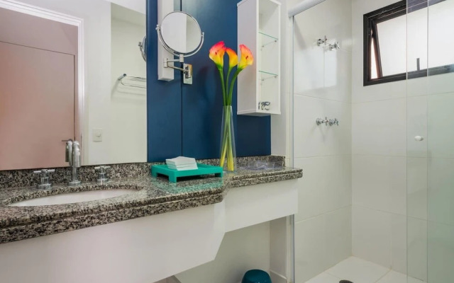 Ad404 Stylish Apartment in the Best Part of Itaim