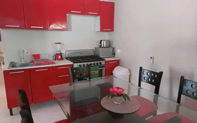 Room in Apartment - Cozy Mérida Retreat With Pool & Garden View