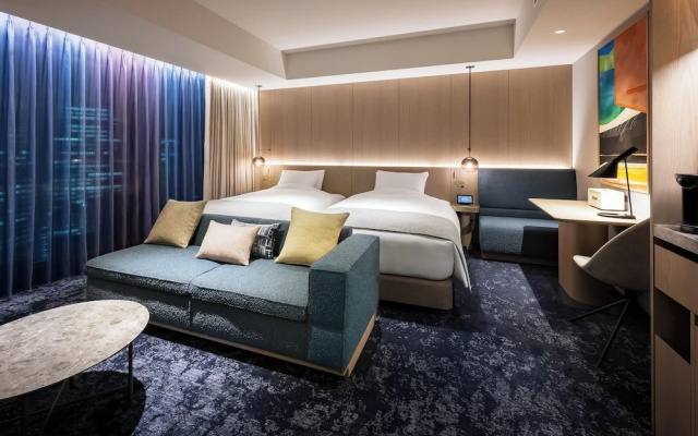 Corner Twin Club room (트윈 침대 2개) 사진 2