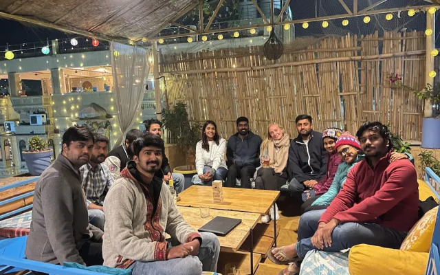 Jaisalmer Hostel Crowd