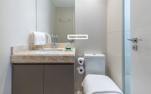 Apartamento completo com vista incrível | Vila Olímpia