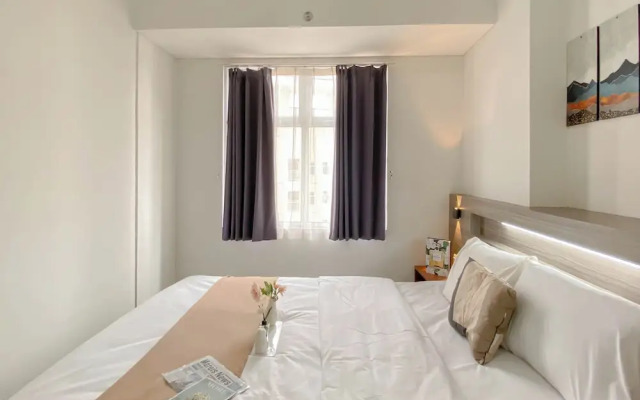 Minimalist 1Br Apartment At Vittoria Residence