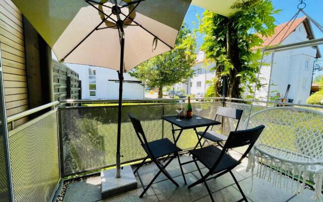 Ferien-Apartment Silberweide mit Privatstrand