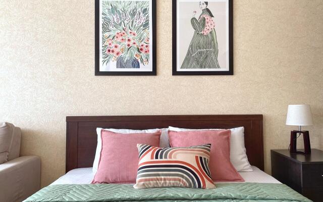 Уютная квартира на Бродвее с балконом