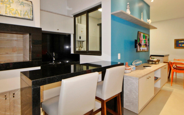 1087 Novíssimo apto na praia de Bombinhas