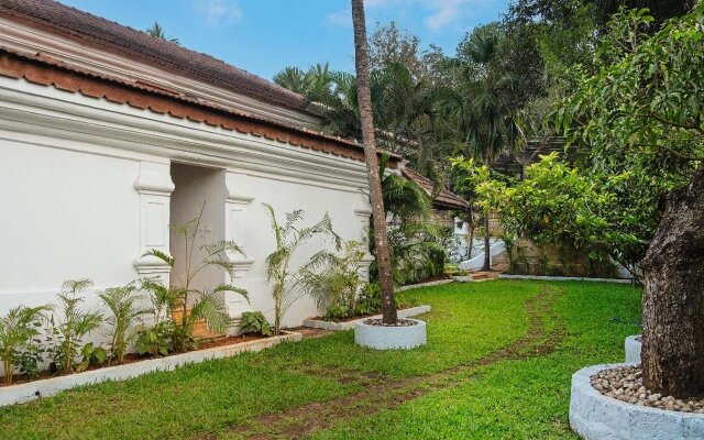 SaffronStays Amancio Bardez portugese style luxury pool villa in North Goa