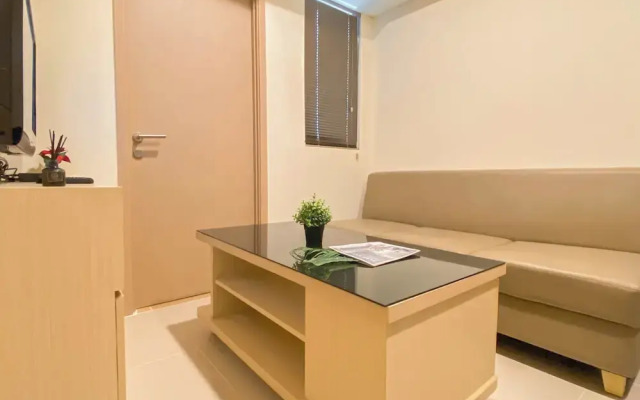 Warm Neutral 2Br At Meikarta Apartment