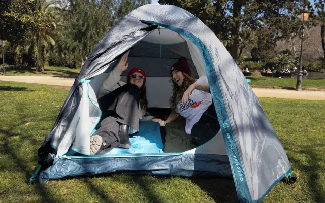 Haro San Vino Wine Fight Camping