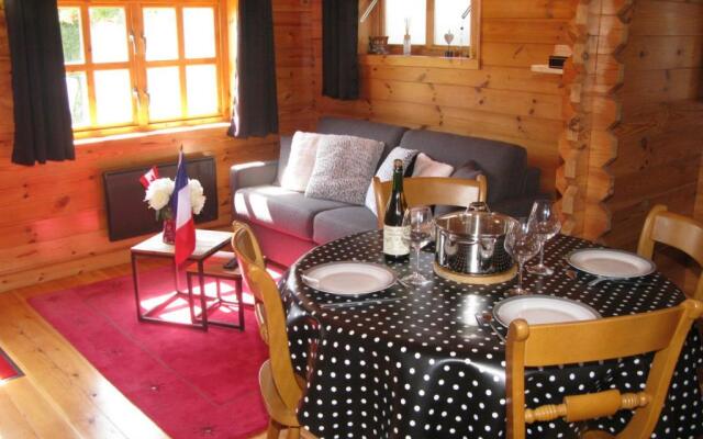 bord de mer, chalet en bois avec tandem