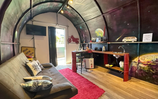 Cabana temática hipster