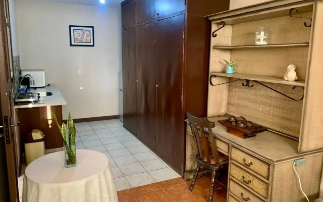 Apartamento con jardin