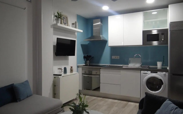 Acogedor estudio en Candelaria en primera línea de mar