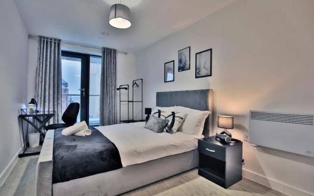 Manchester - 2-bed Apartment - Sleeps 4 - Wifi