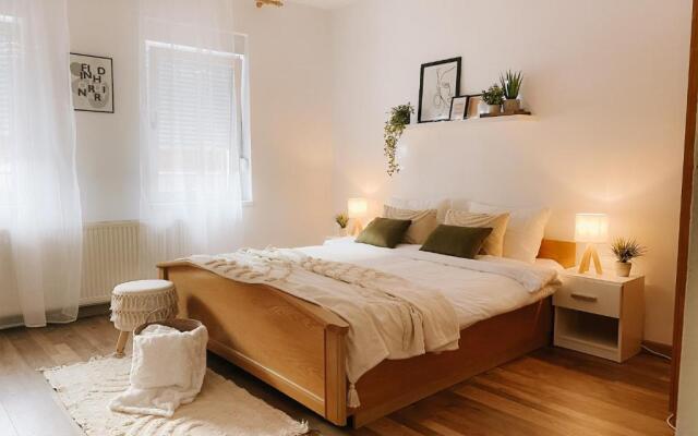 Cozy 2-Bedroom Boho-Themed Home