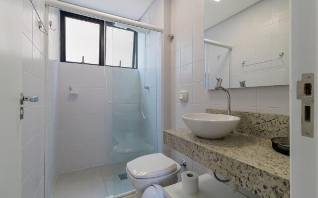 Apto frente mar com vista para a ilha CCA201