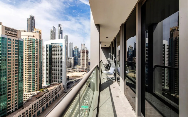 Luxe 3BR with Burj Khalifa view