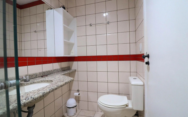 Lindo apartamento frente piscina com wi-fi - HB19F