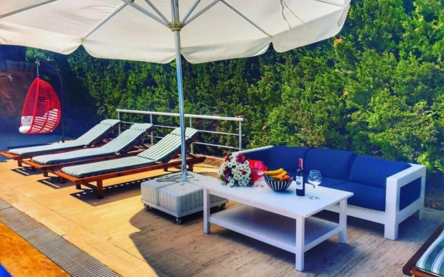 Fancy House With Shared Pool Surrounded by Nature in Bodrum