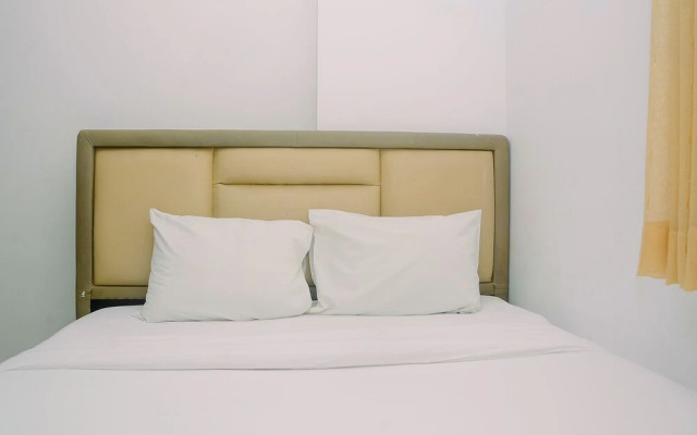 Tidy 2BR with Modern Design Green Pramuka City Apartment
