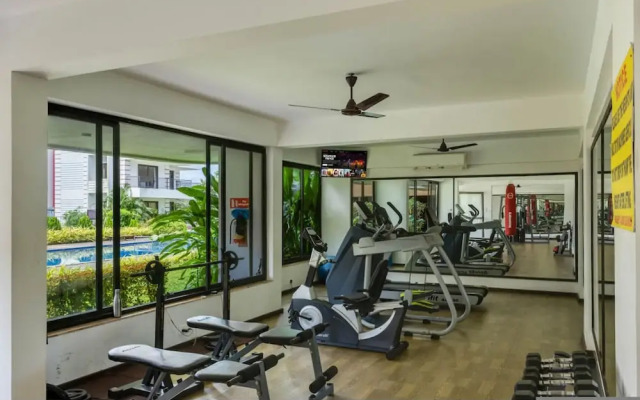 1BR w Pool Sauna Near Calangute Baga Beach