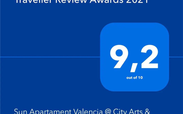 Sun Apartament Valencia @ City Arts & Sciences + Parking