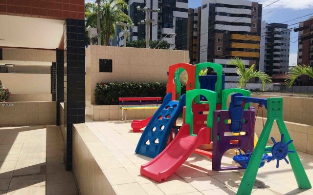 Apartartamento 2qtos novo e completo a 250 mts do mar