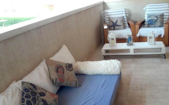 Apartment With one Bedroom in San Javier, With Wonderful sea View, Shared Pool, Enclosed Garden - Near the Beach