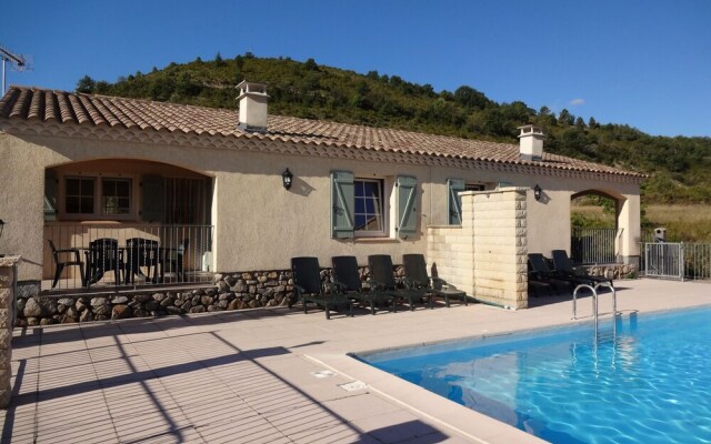 Cosy Holiday Home in Les Vans With Private Garden