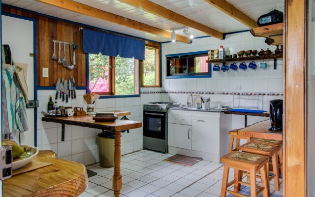 Casa Campestre frente al Lago Calafquén