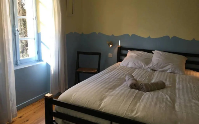 Romantic house - entrance to the medieval castle