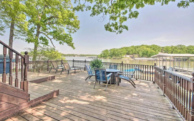 Private Dock: Home on Lake of the Ozarks
