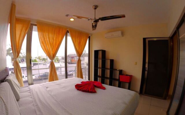 Amplio Depa con Alberca Palmeiras