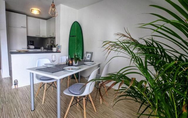 Über den Dächern von Kirchheim, Modernes Apartment