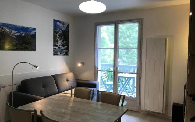 T2 +alcove, récent 4/5 pers. Parking. Balcon. Wifi