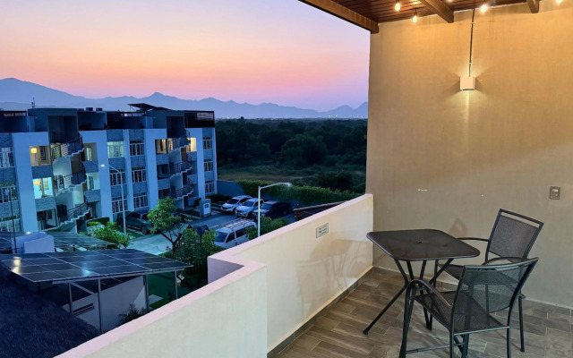 Penthouse Manzanillo exclusivo con alberca