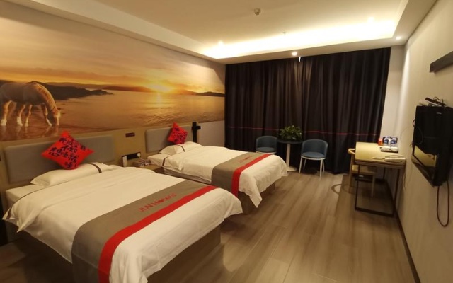 Jun Hotel Inner Mongolia Ordos Dongsheng District Wanda Plaza – Guest Rooms – Ordos
