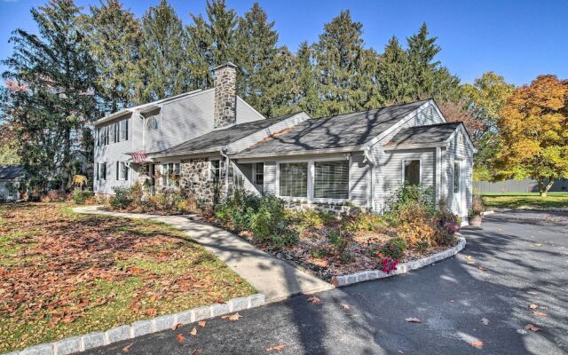 20 Mi to Philly: Inviting Home w/ Yard in Wayne!