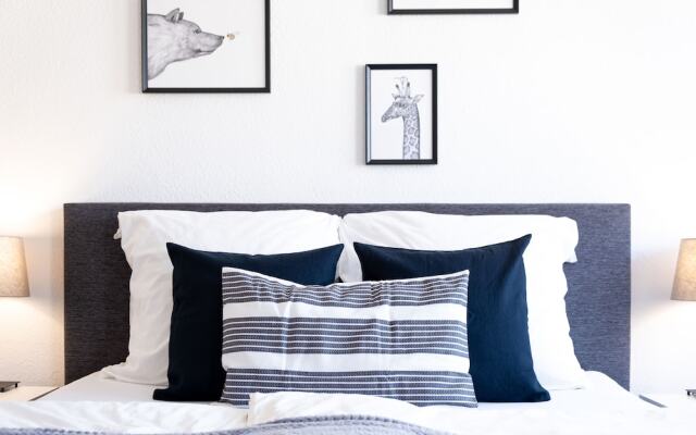 Helles Design-Appartement an der Messe