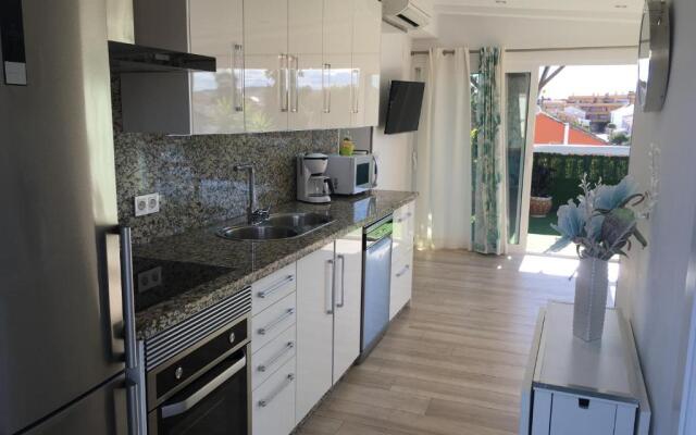 Apartment with private patio
