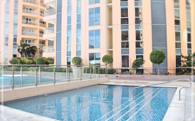 7th Floor Studio Suite W/ Balcony, Free-wifi&netflix next to Grand Canal Mall