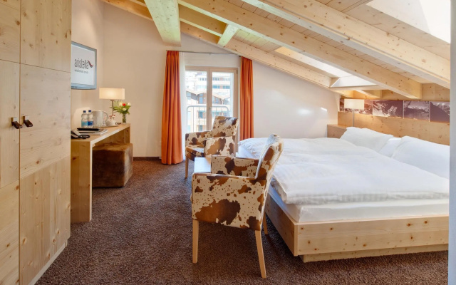 Aristella Swissflair Hotel & Apartements – Guest Rooms – Zermatt