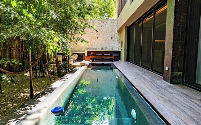 Art House Luxury Apartment 4BR con SPA & Jacuzzi in Tulum