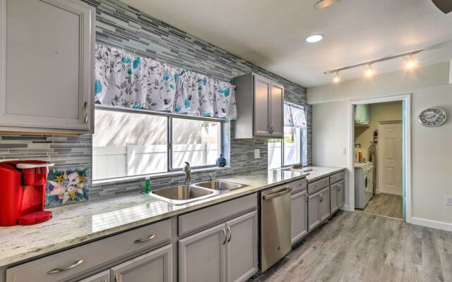 Tropical Waterfront Home: Central Location!