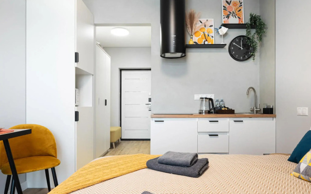 Apartments on Yasnogorskaya street 16/2 building 4