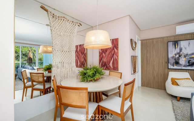 Cobertura C/jacuzzi e Churrasq em Jurere Rvo401