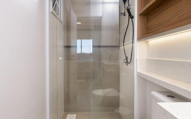 Apto moderno c/churrasqueira nos Ingleses RMA402