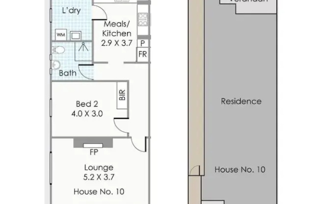 Elegant Art Semi Detached 2-bed Home