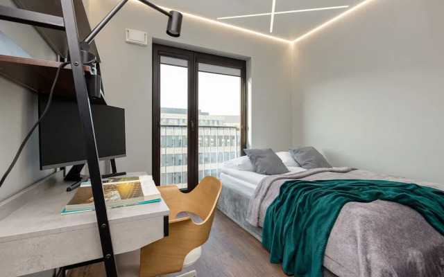 Deep Green Apartment by Renters