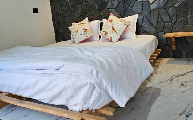 Mountain & River view by Snow Biscuit